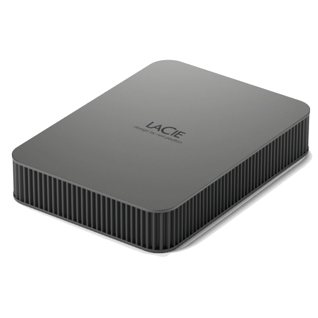 LaCie Mobile Drive Secure space gray USB-C (HDD 2.5'")