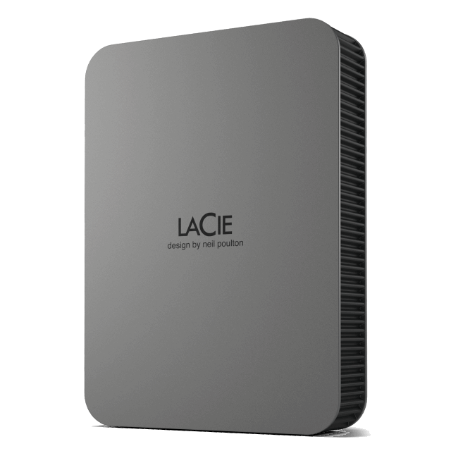 LaCie Mobile Drive Secure space gray USB-C (HDD 2.5'")