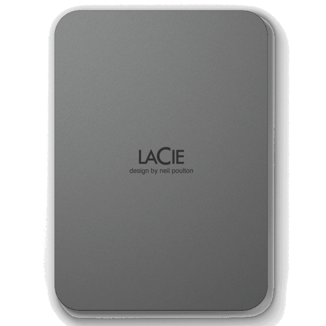 LaCie Mobile Drive Secure space gray USB-C (HDD 2.5'")
