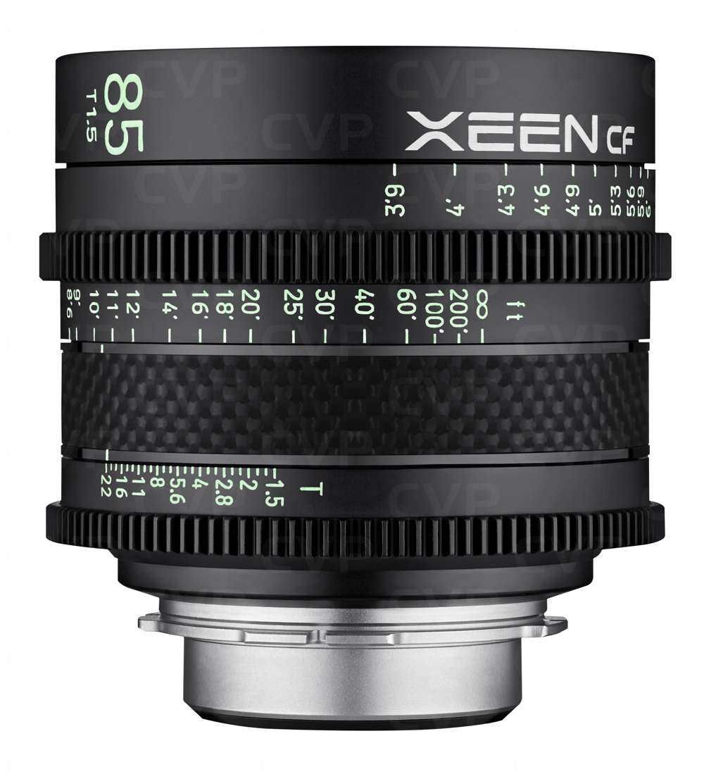XEEN CF 85mm T1.5 - échelle en METRE pour monture E