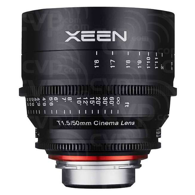 XEEN 50 mm T1.5 pour micro 4/3 MFT