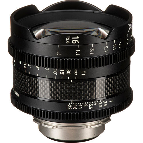 Objectif XEEN CF 16 mm échelle en mètre T2.6 Pro Cine