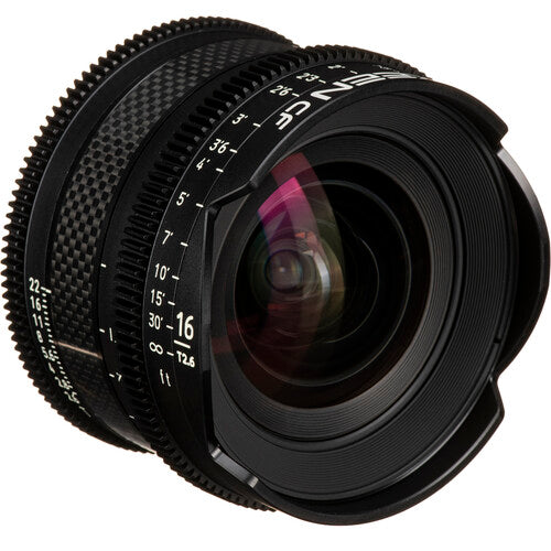 Objectif XEEN CF 16 mm échelle en mètre T2.6 Pro Cine