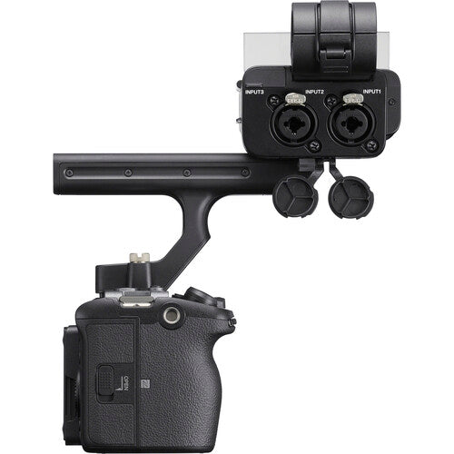 Sony - Alpha FX3 + Poignée XLR-H1 – Caméra Cinéma Compacte pour Vidéo Pro 4K
