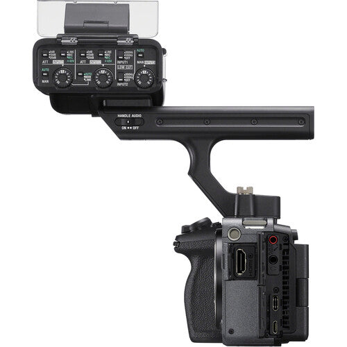 Sony - Alpha FX3 + Poignée XLR-H1 – Caméra Cinéma Compacte pour Vidéo Pro 4K