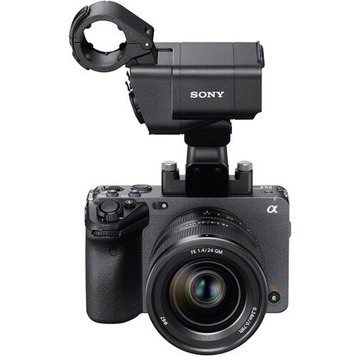 Sony - Alpha FX3 + Poignée XLR-H1 – Caméra Cinéma Compacte pour Vidéo Pro 4K