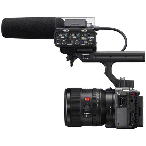 Sony - Alpha FX3 + Poignée XLR-H1 – Caméra Cinéma Compacte pour Vidéo Pro 4K