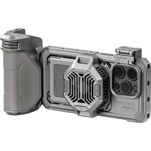 Khronos iPhone 15 Pro Basic Kit - Cage et accessoires Titanium White