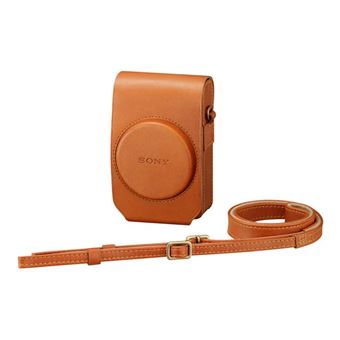 🎒⚡ Sony LCS-RXGT Soft Tan Case RX100 – Housse Élégante