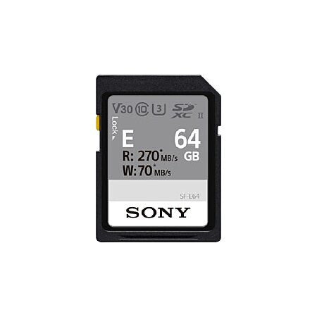 Sony SD Série E UHS-II - Performance et Fiabilité