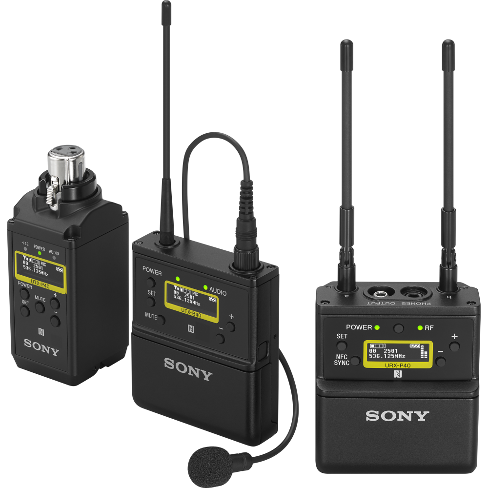 SONY UWP - D21/D22/D26/D27 - K42 | Kit Système de microphone sans fil de poche UWP-D 🎤