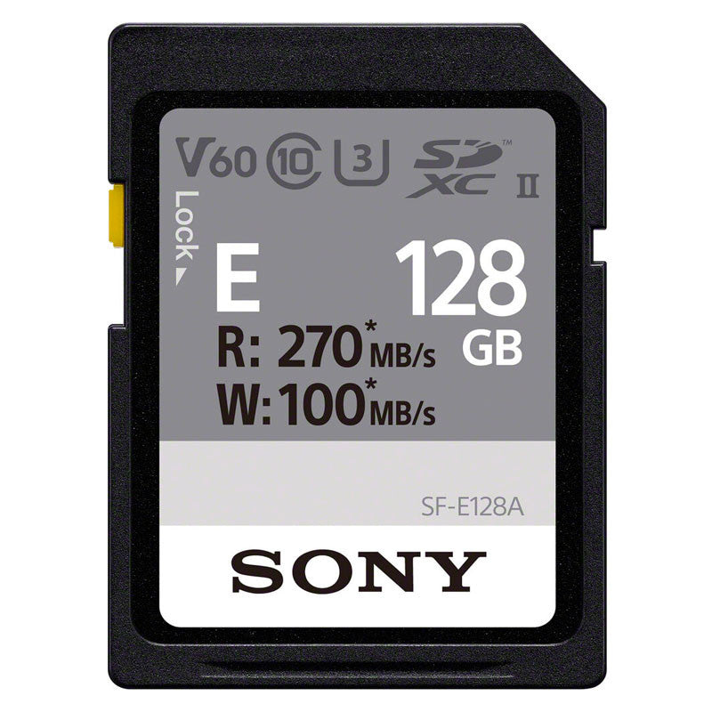 Sony SD Série E UHS-II - Performance et Fiabilité