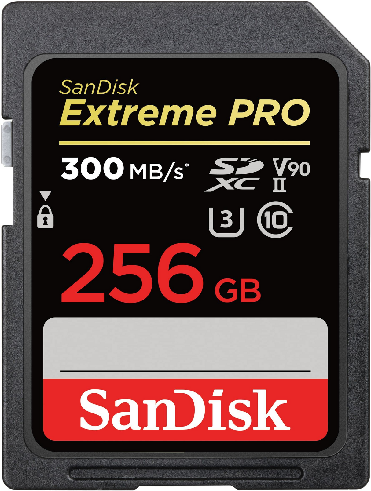 SanDisk SD Extreme Pro UHS-II 300MB/s V90 Carte Pro pour Vidéo 8K