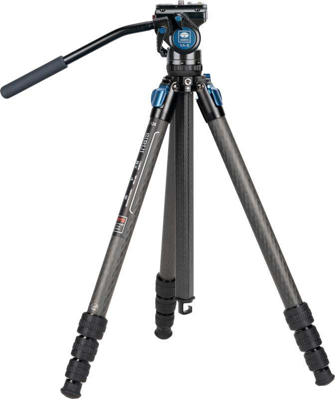SIRUI - Trépied carbone 124 avec rotule vidéo VA-5