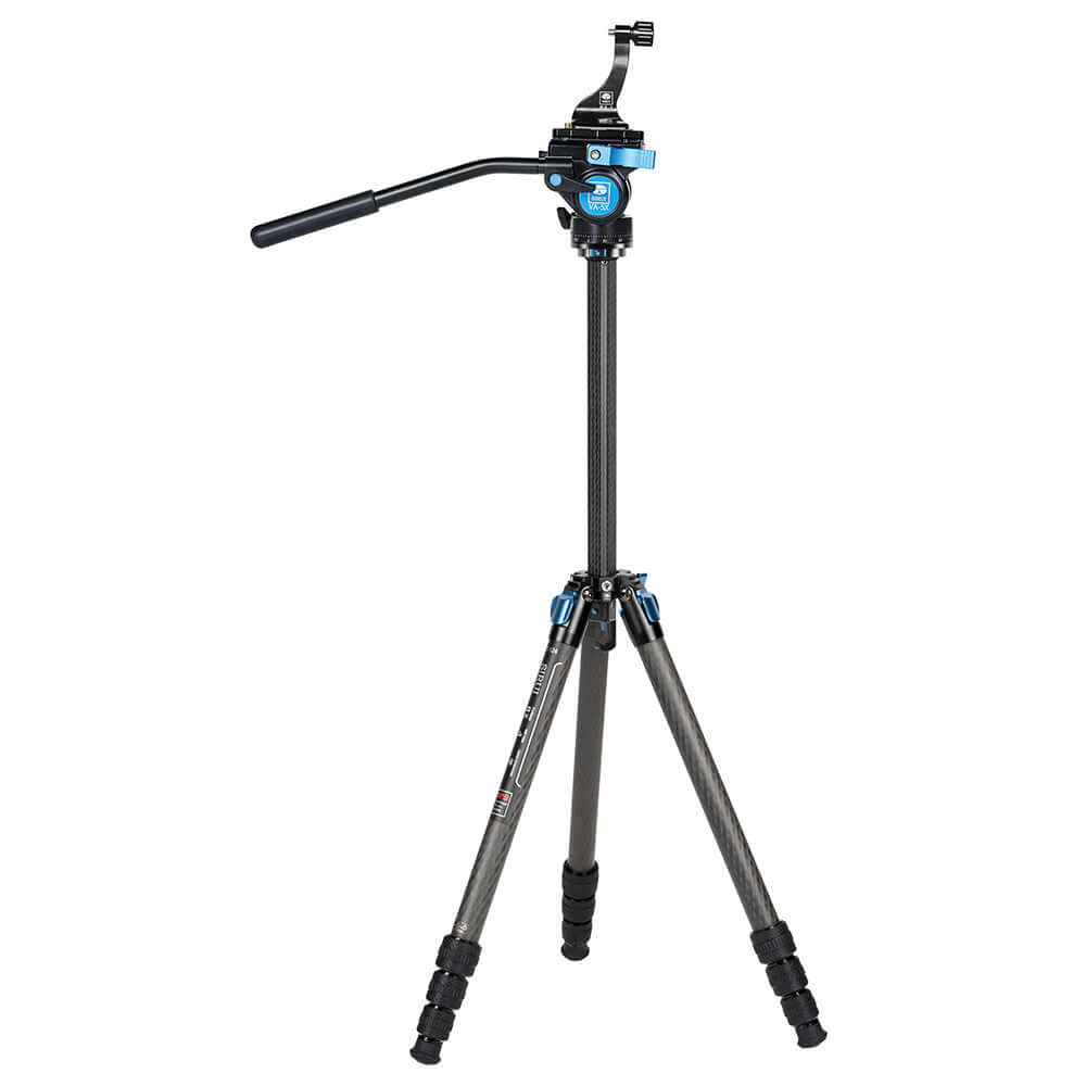 SIRUI - Trépied voyage carbone étanche avec tête vidéo et support jumelles