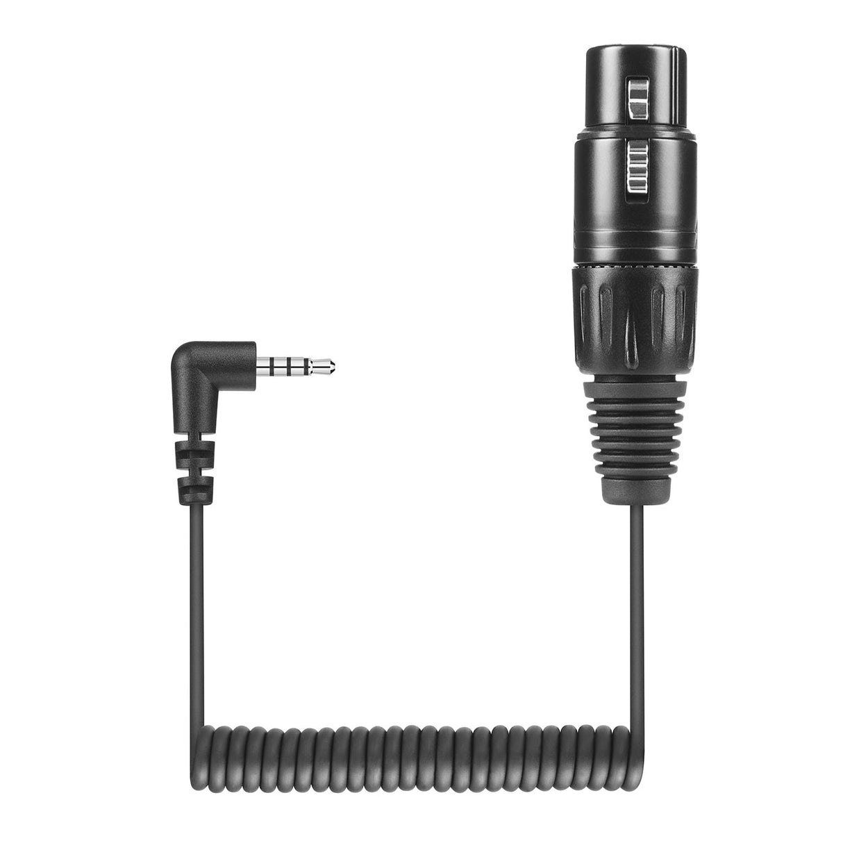 KA 600i Fiche XLR femelle vers fiche mini-jack coudée 3,5 mm iOS iPhone et iPad
