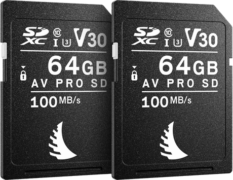 Angelbird MatchPack for Canon AV PRO SD V30 64 GB | 2 PACK