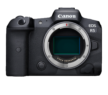 📷 Canon EOS R5 – Hybride Pro 45 MP et Vidéo 8K