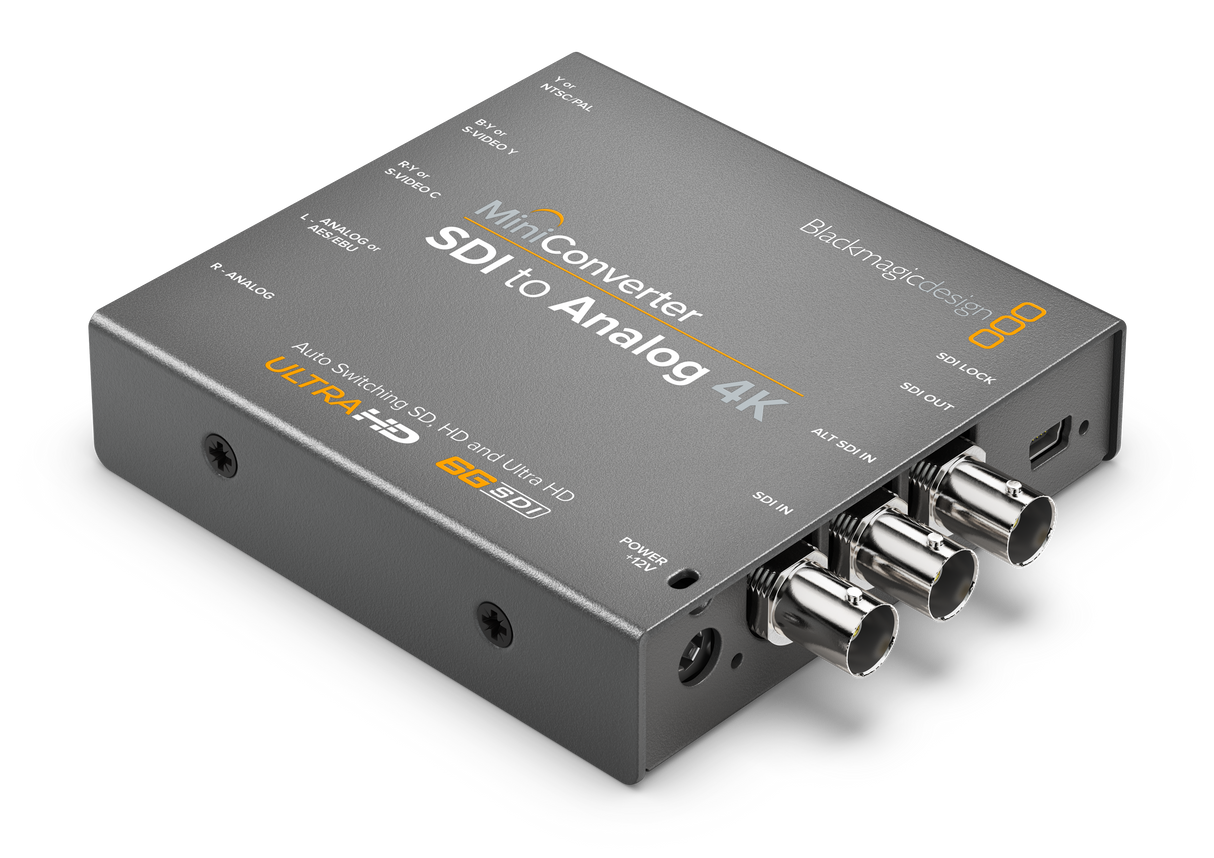 Blackmagic - Mini Converter SDI vers Analog 4K