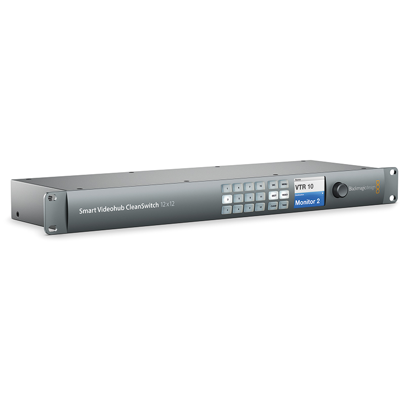 BLACKMAGIC DESIGN - Smart Videohub CleanSwitch 12x12