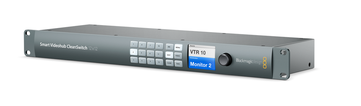 Blackmagic - Smart Videohub CleanSwitch 12x12
