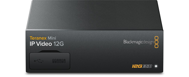 Blackmagic - Teranex Mini vers Convertisseur Vidéo IP 12G
