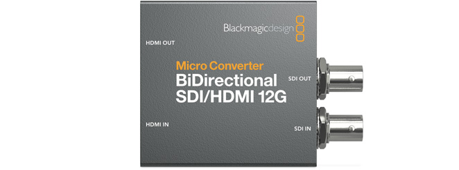 Blackmagic - Micro Convertisseur BiDirect SDI/HDMI 12G PSU