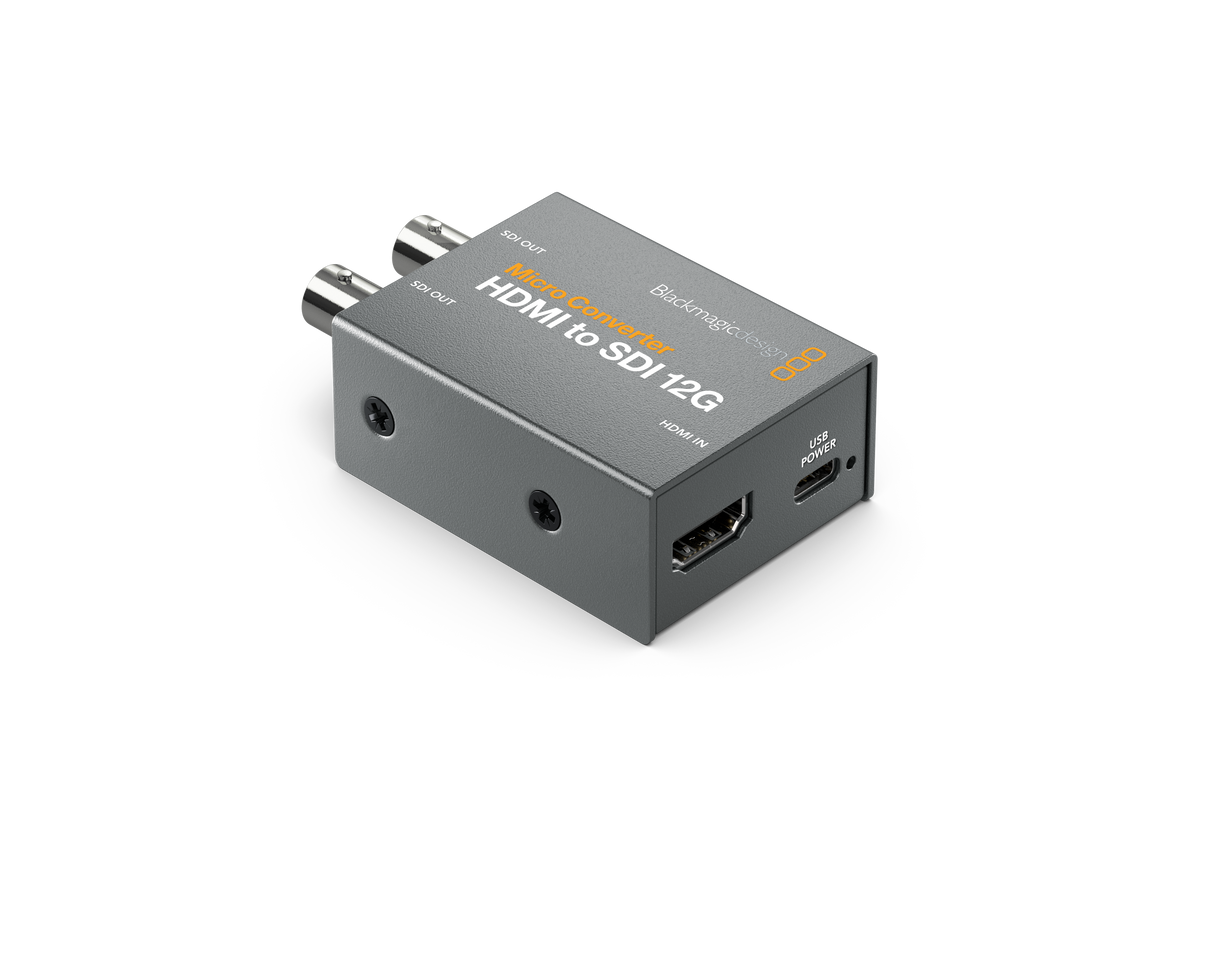 Blackmagic - Micro Convertisseur HDMI vers SDI 12G PSU