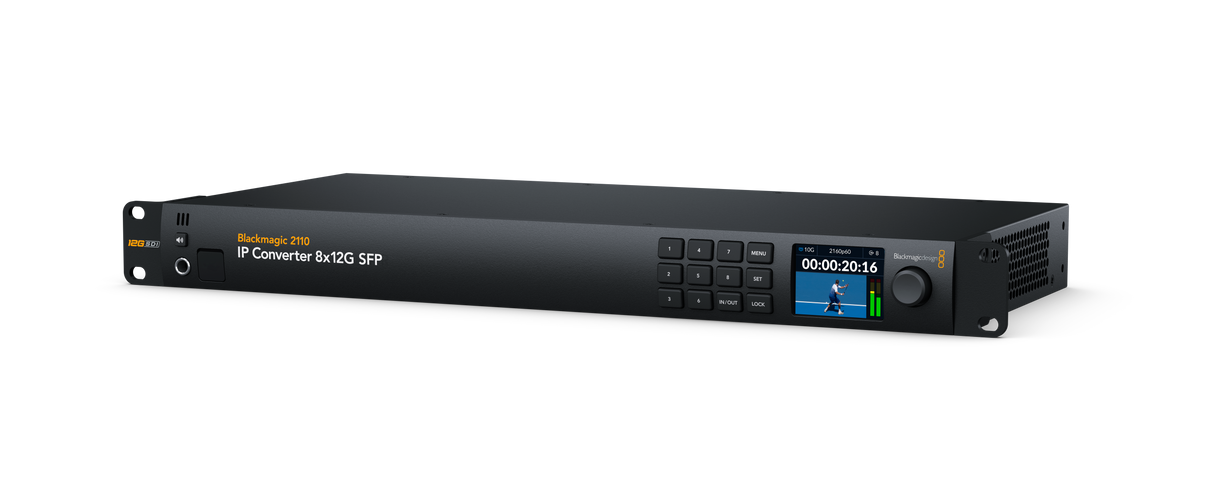 Blackmagic - 2110 IP Convertisseur 8x12G SFP