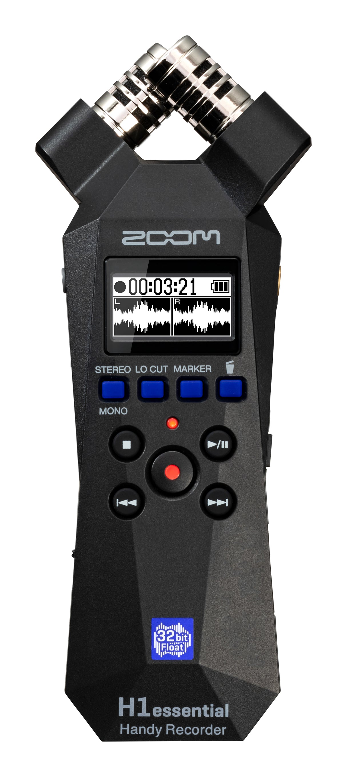 🎙️ Zoom H1 essential – Enregistreur numérique 2 pistes compact