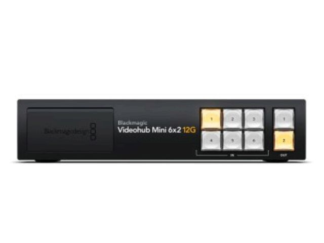 Blackmagic Design Videohub mini 6x2 12G