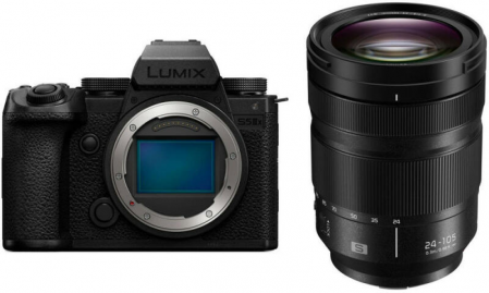 Panasonic Lumix S5 Mark II X – Appareil Photo Hybride Plein Format 24,2 MP avec Vidéo 6K, Autofocus Hybride et Streaming IP