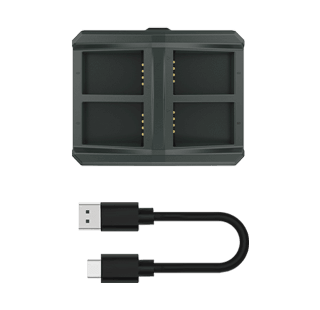 Hollyland - Boîtier de charge (4/8 emplacements) pour Solidcom C1 PRO