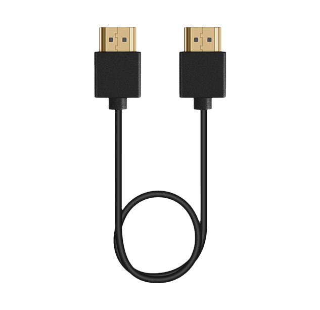 HOLLYLAND - Cable HDMI vers HDMI (Resolution: 4K@60Hz, L40cm, diamètre 3,2mm)