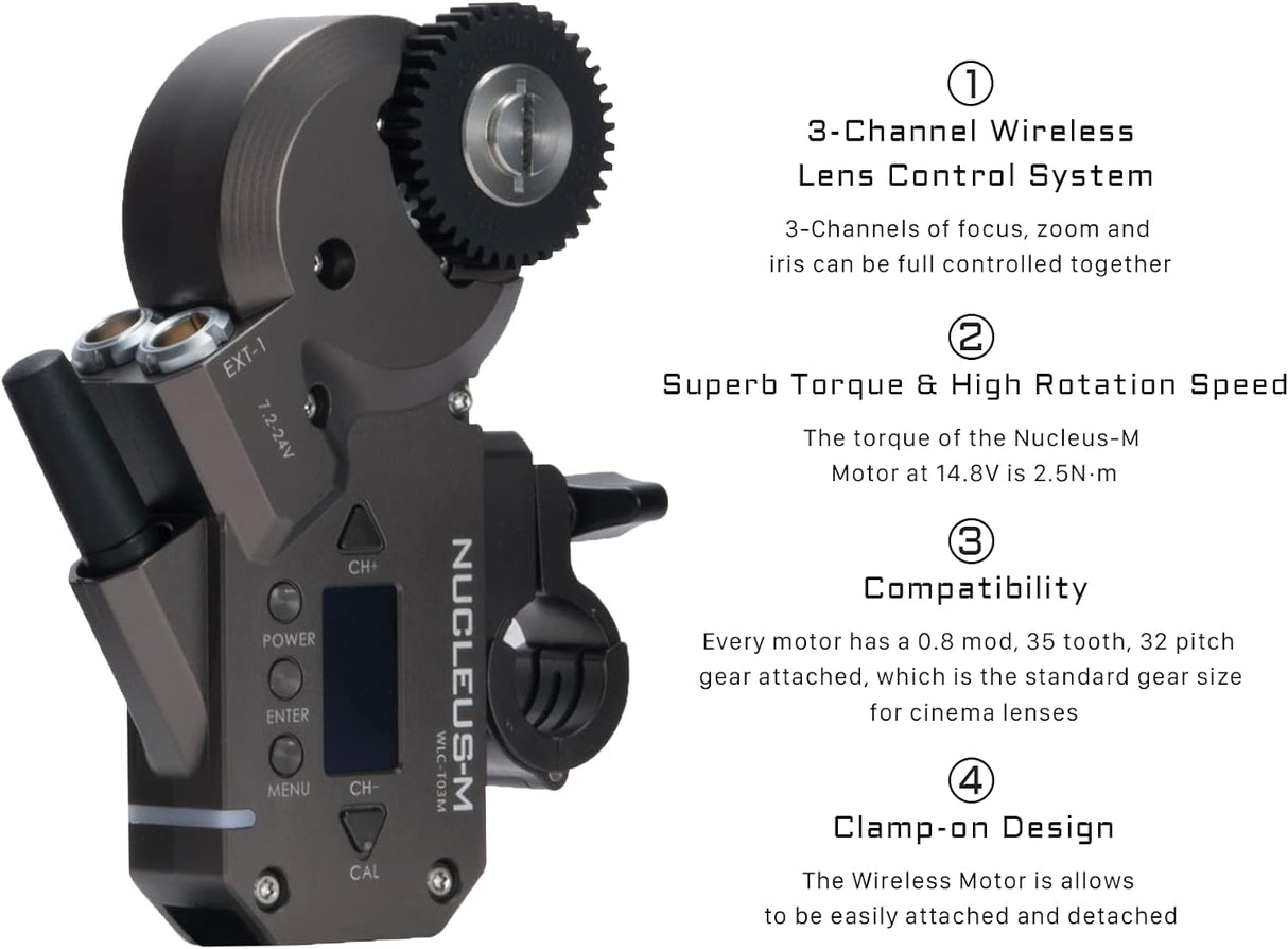 Nucleus-M: Wireless Lens Control System KIT 1