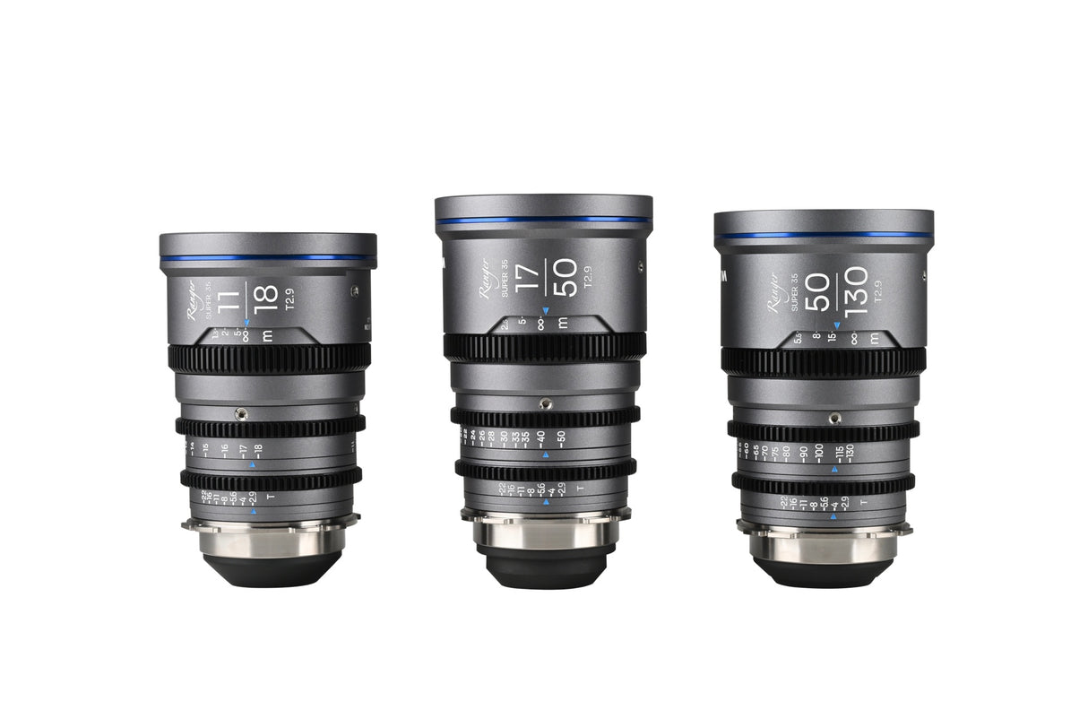 Laowa Ranger S35 11-18 / 17-50 / 50-130 (PL) – Kit d’objectifs cinéma