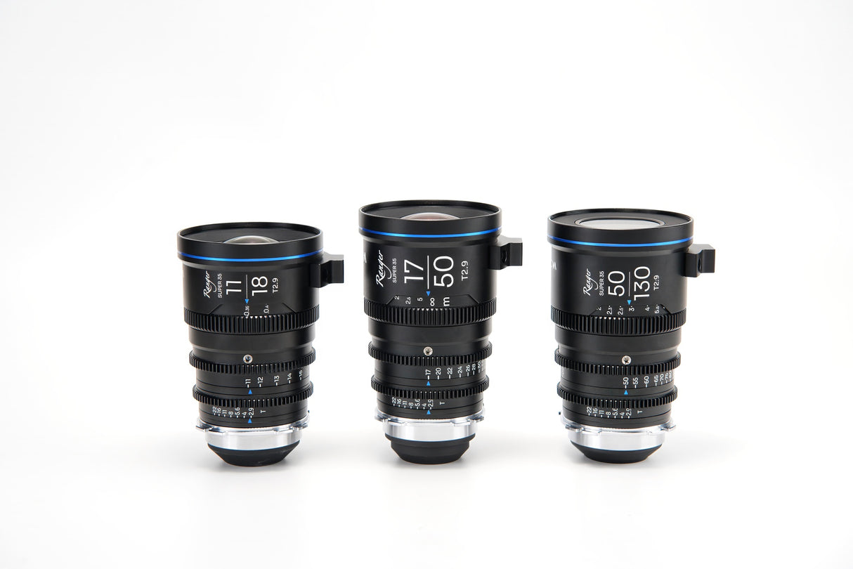 Laowa Ranger S35 11-18 / 17-50 / 50-130 (PL) – Kit d’objectifs cinéma