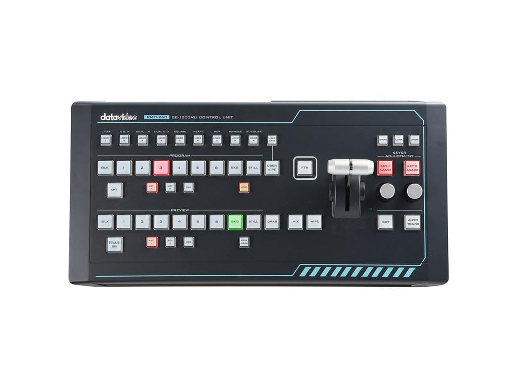 DataVideo - RMC-260 - Pupitre de commande pour mélangeur SE-1200MU