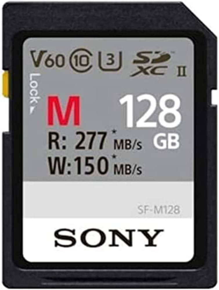 Sony SD Série M UHS-II - Stockage Haute Vitesse