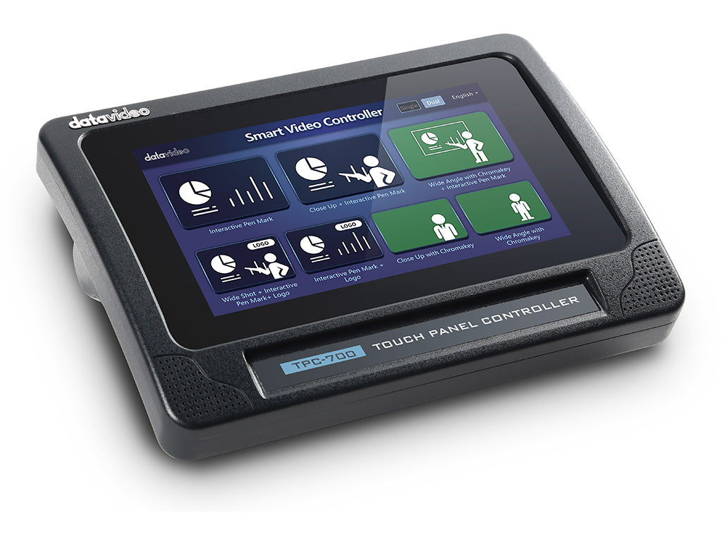DataVideo - TPC-700 et TPC-700-P - Commande à écran tactile