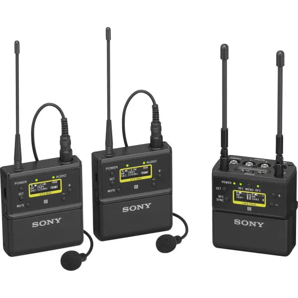 SONY UWP - D21/D22/D26/D27 - K42 | Kit Système de microphone sans fil de poche UWP-D 🎤