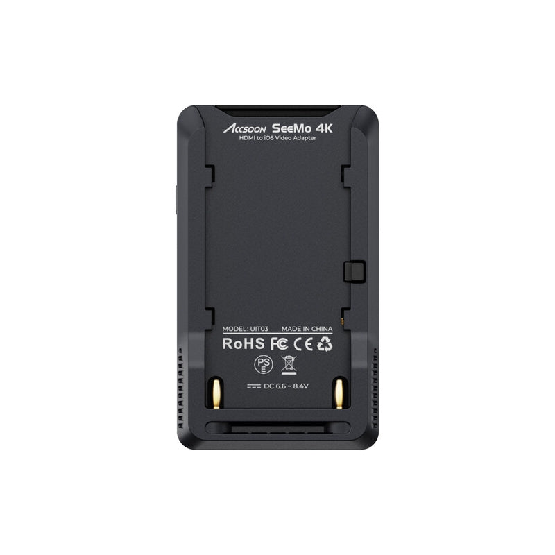 Accsoon SeeMo 4K transformer votre iPhone/iPad en moniteur caméra 4K Référence UIT03