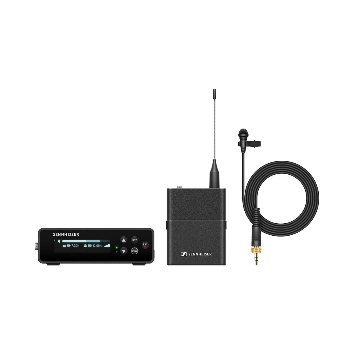SENNHEISER EW-DP ME2 SET (Q1-6) Kit UHF numérique - 1Rx/1Tx avec micro cravate omni