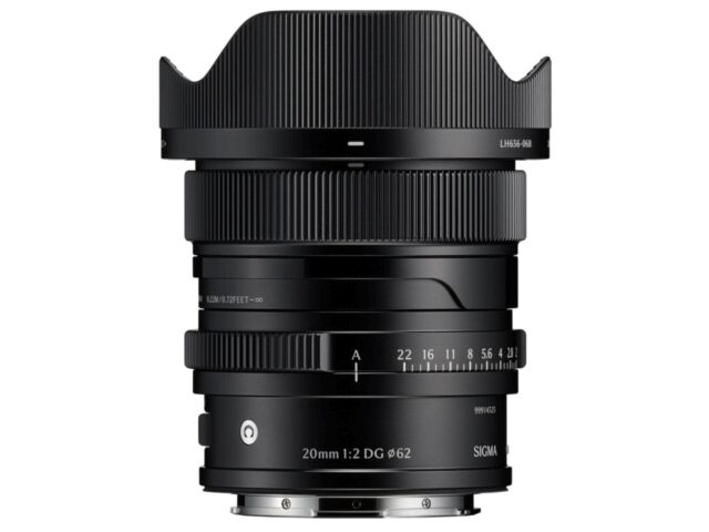 Sigma 20mm f/2 DG DN I Series Contemporary monture L - Noir