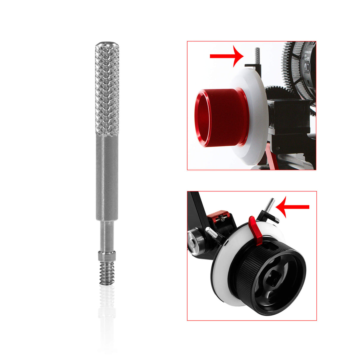 Jackscrew pour marqueur de follow focus