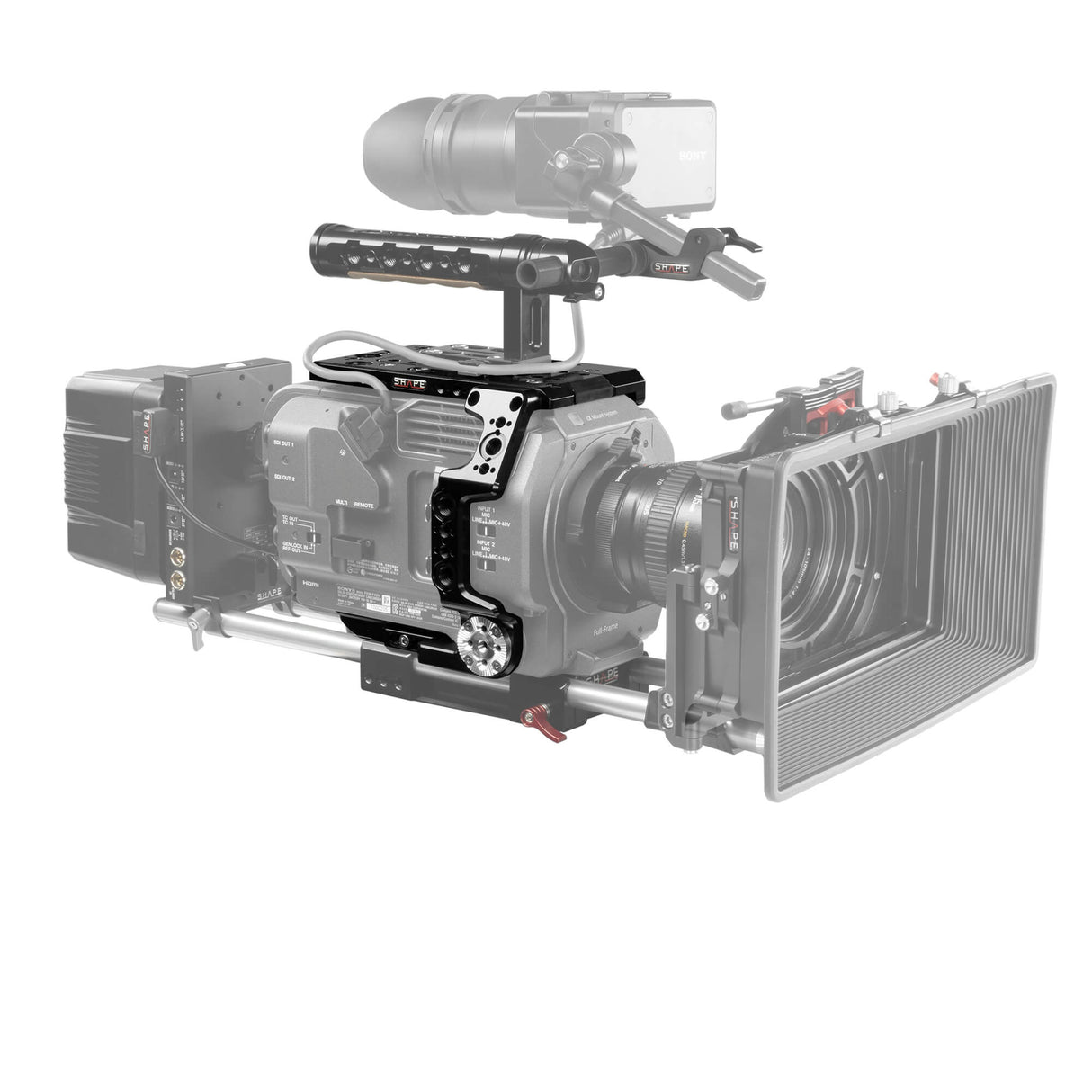Cage pour Sony FX9 et poignée supérieure pour Sony FX9 FX9THC