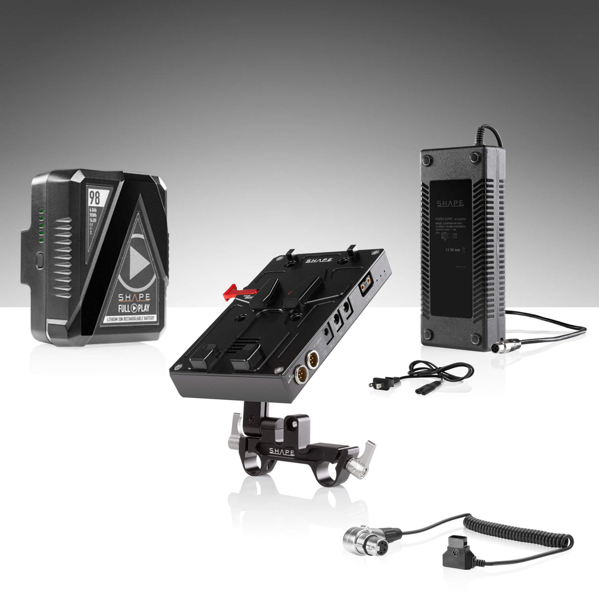 SHAPE 98Wh BATTERIE KIT, J-BOX, CANON C500 MKII ET C300 MKIII Référence KBC52