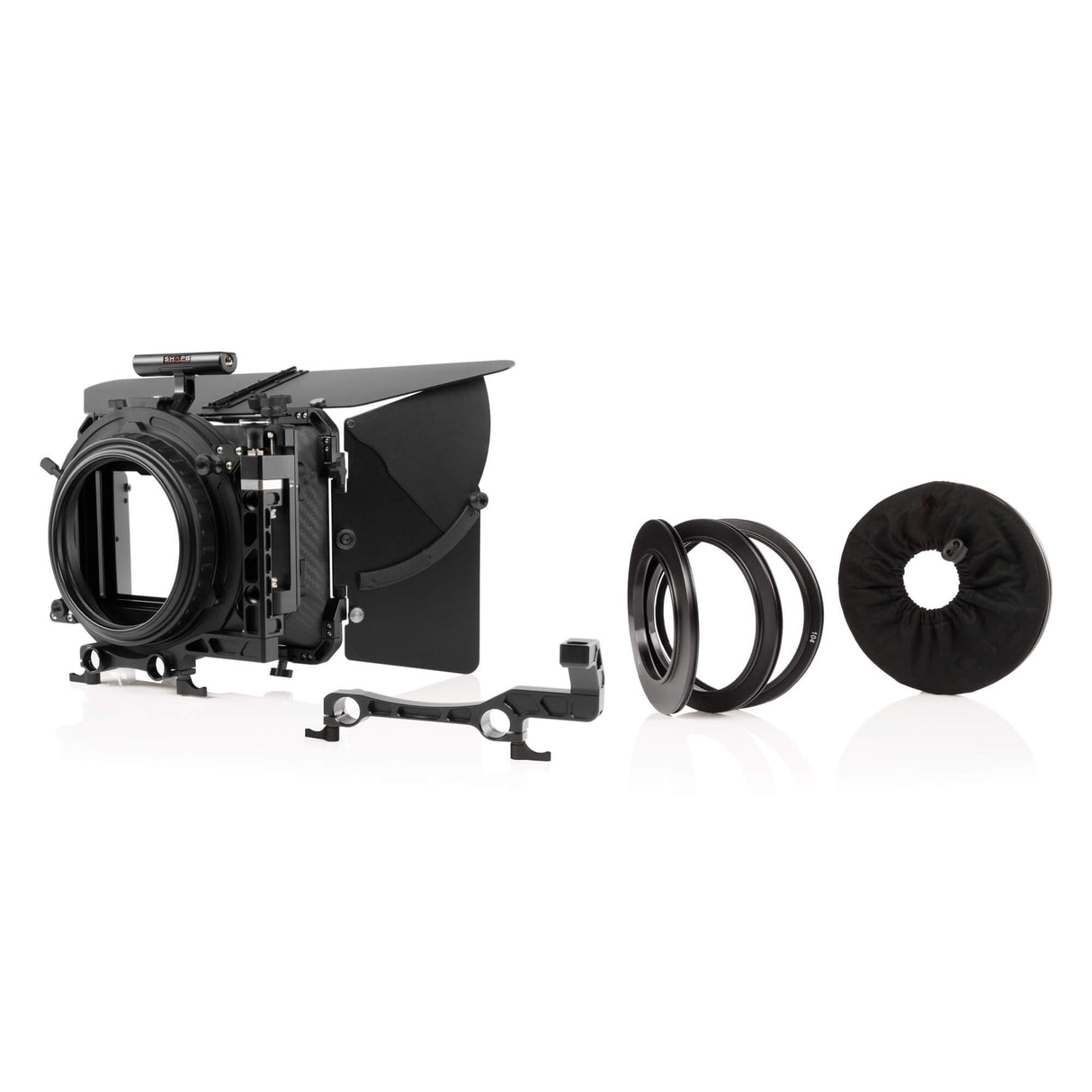 SHAPE 4 x 5.6 carbon fiber swing-away matte box 15 mm LW and 19 mm Studio rod mount