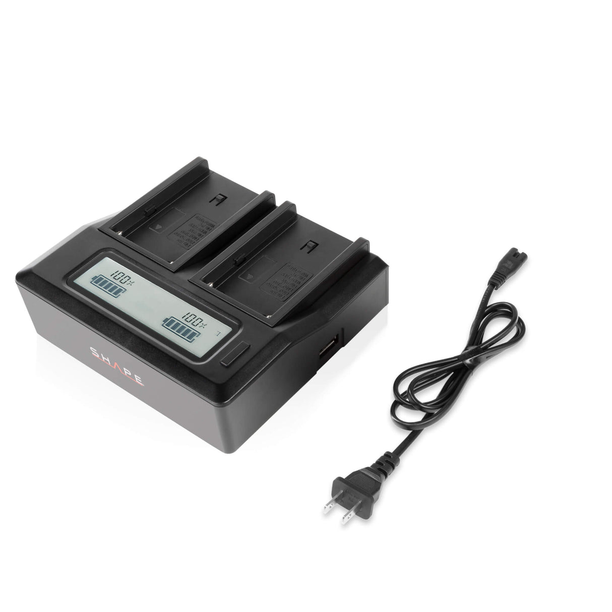 Chargeur SHAPE NP-F LCD double  NPFCH