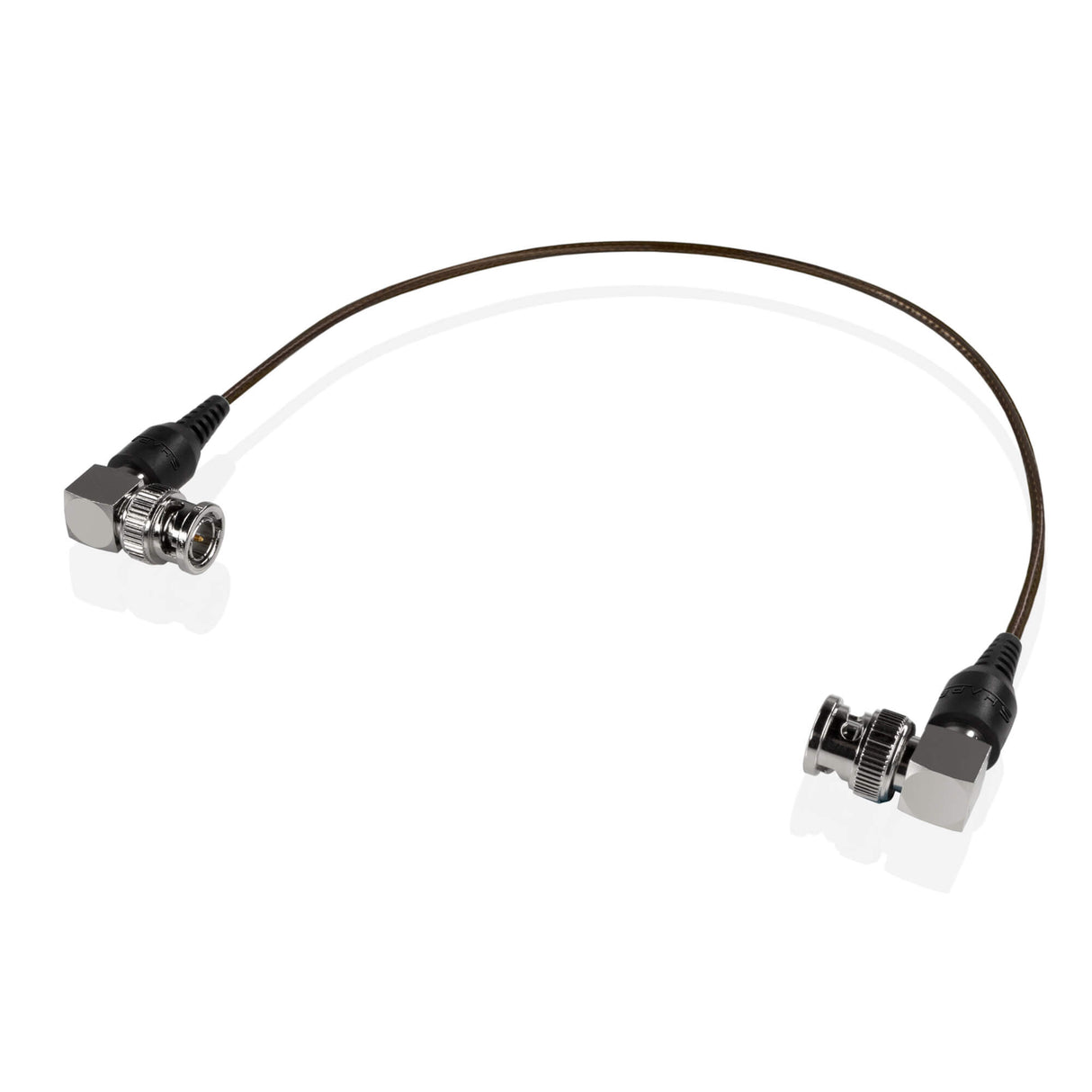 Câble Skinny BNC 90 degrés 12 pouces noir